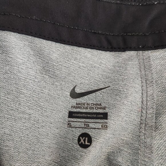 Nike Sweatless Woven Training‎ Pants Men's XL Warm-Up Gray 543485-063 - Picture 4 of 14